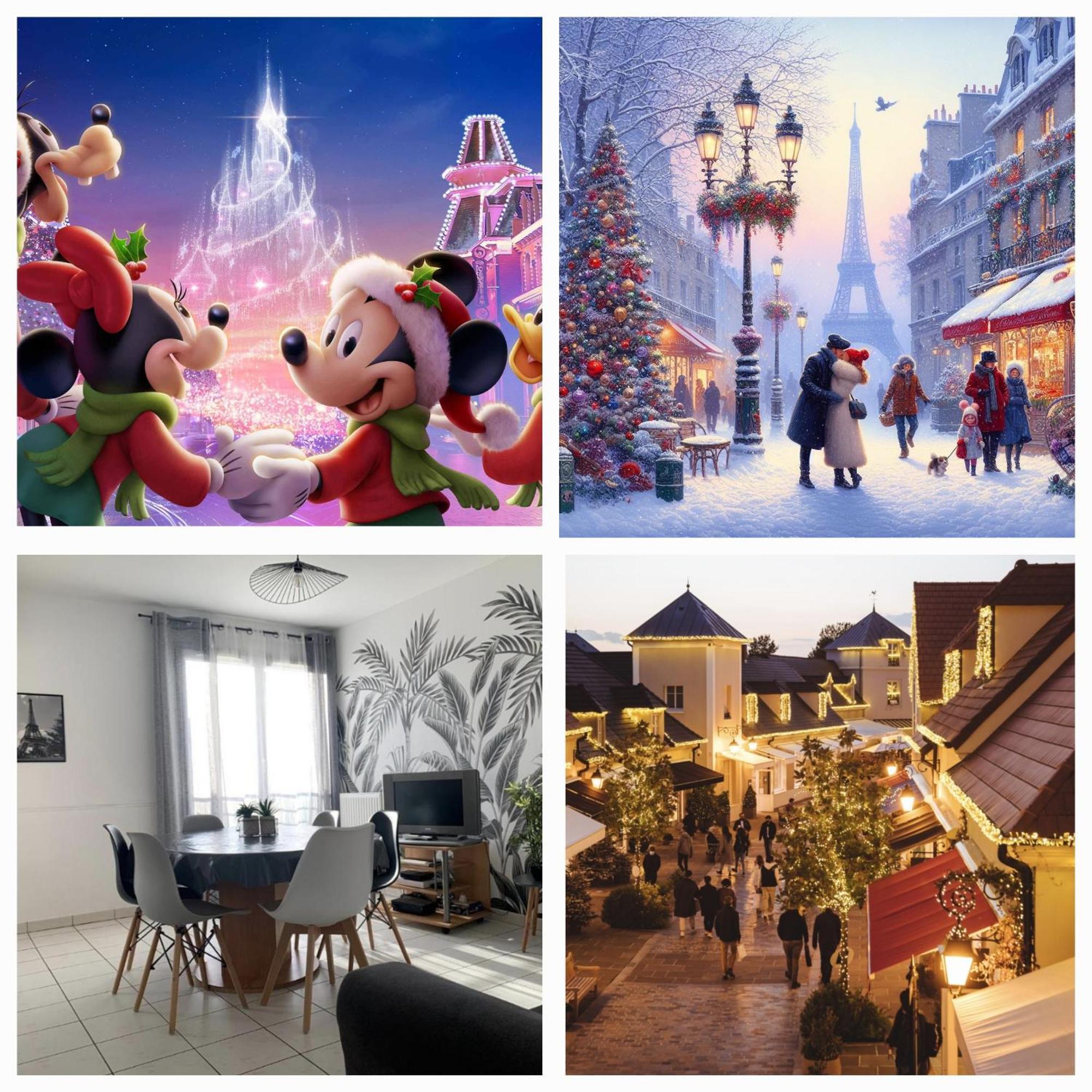 Disney, Sunny Comfortable 2 Bedrooms Family Apartment, 8 Pers, Wifi, Netflix Chessy  Exterior photo